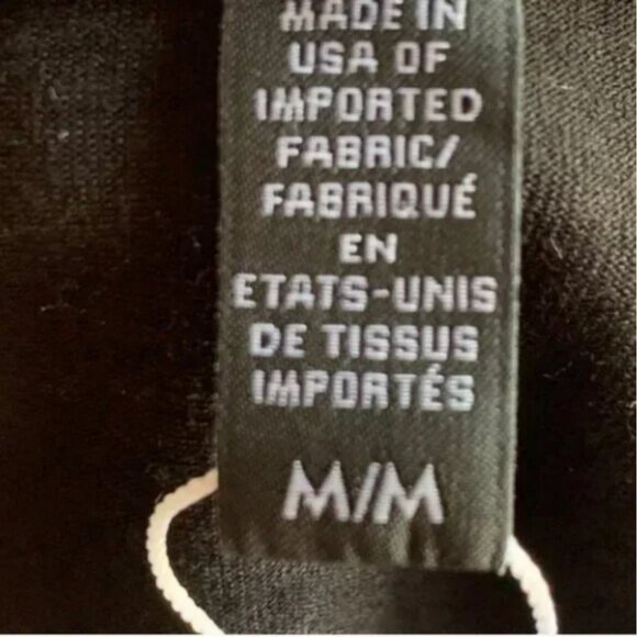 Eileen Fisher Dress Kaftan Tunic Black Viscose High Side Slits Size Medium NWT - Picture 9 of 10